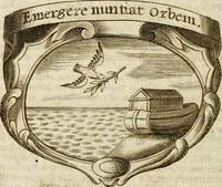 An illustration from Mater amoris et doloris : quam Christus in cruce moriens omnibus ac singulis suis fidelibus in matrem legavit : ecce mater tua : nunc explicata per sacra emblemata, figuras scripturae quàm plurimas, conceptus varios praedicabiles, SS. patrum sententias, raras historias, & pios ad Jesum patientem, ac sanctissimam matrem ejus compatientem affectus : opus omnibus Jesum & Mariam amantibus, praedicantibus, aut meditantibus perutile, com triplici indice considerationum, rerum memorabilium, & concionatorio, formandis per annum concionibus opportuno (1741)