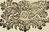 Picture 89 of 95 from Mater amoris et doloris : quam Christus in cruce moriens omnibus ac singulis suis fidelibus in matrem legavit : ecce mater tua : nunc explicata per sacra emblemata, figuras scripturae quàm plurimas, conceptus varios praedicabiles, SS. patrum sententias, raras historias, & pios ad Jesum patientem, ac sanctissimam matrem ejus compatientem affectus : opus omnibus Jesum & Mariam amantibus, praedicantibus, aut meditantibus perutile, com triplici indice considerationum, rerum memorabilium, & concionatorio, formandis per annum concionibus opportuno (1741), leaf 507