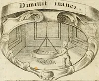 Picture 14 of 95 from Mater amoris et doloris : quam Christus in cruce moriens omnibus ac singulis suis fidelibus in matrem legavit : ecce mater tua : nunc explicata per sacra emblemata, figuras scripturae quàm plurimas, conceptus varios praedicabiles, SS. patrum sententias, raras historias, & pios ad Jesum patientem, ac sanctissimam matrem ejus compatientem affectus : opus omnibus Jesum & Mariam amantibus, praedicantibus, aut meditantibus perutile, com triplici indice considerationum, rerum memorabilium, & concionatorio, formandis per annum concionibus opportuno (1741), leaf 81