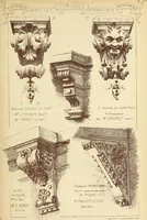 Picture 282 of 486 from Materials and documents of architecture and sculpture : classified alphabetically (1915), leaf 196