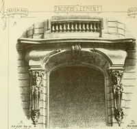 An illustration from Materials and documents of architecture and sculpture : classified alphabetically (1915)