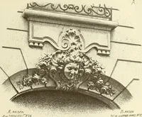 An illustration from Materials and documents of architecture and sculpture : classified alphabetically (1915)