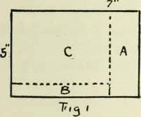 An illustration from Mathematical construction, informal number work for busy hands; grades one and two (1911)