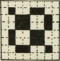 An illustration from Mathematical construction, informal number work for busy hands; grades one and two (1911)