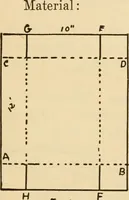 An illustration from Mathematical construction, informal number work for busy hands; grades one and two (1911)