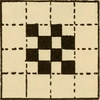 An illustration from Mathematical construction, informal number work for busy hands; grades one and two (1911)