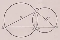 An illustration from Mathematical wrinkles for teachers and private learners, consisting of knotty problems;mathematical recreations; answers and solutions; rules of mensuration; short methods; helps, tables, etc., (1923)