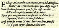 An illustration from Mathesis Caesarea, sive, Amussis Ferdinandea : in lucem publicam & usum eruditae posteritatis, gratulantibus litteratorum geniis evecta, atque ad problemata universae matheseos, praesertim vero architecturae militaris explicata jussu & auctoritate Augustissimi Imperatoris Ferdinandi III (1662)