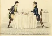 An illustration from Matrimonial ladder : or Such things are (1825)