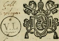 An illustration from M. Attilii Serrani De septem vrbis ecclesiis : vna cum earum reliquijs, stationibus, & indulgentijs (1575)