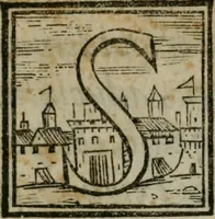Picture 5 of 21 from M. Attilii Serrani De septem vrbis ecclesiis : vna cum earum reliquijs, stationibus, & indulgentijs (1575), leaf 9