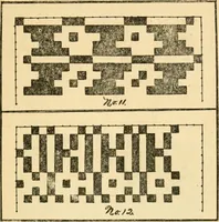 An illustration from Mat weaving and slat weaving in primary schools; a practical manual especially for primary-kindergarten teachers .. (1904)