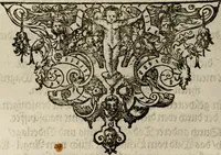 An illustration from Mausoleum potentissimorum ac gloriosissimorum Regni Apostolici regum & primorum militantis Ungariae ducum : vindicatis è mortuali pulvere reliquiis ad gratam apud posteros memoriam, à pIo et IVsto patrIae DoLore ereCtVM : cum versione operis Germanicâ (1664)