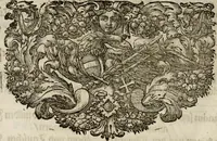 An illustration from Mausoleum potentissimorum ac gloriosissimorum Regni Apostolici regum & primorum militantis Ungariae ducum : vindicatis è mortuali pulvere reliquiis ad gratam apud posteros memoriam, à pIo et IVsto patrIae DoLore ereCtVM : cum versione operis Germanicâ (1664)