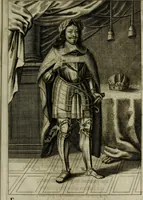 An illustration from Mausoleum potentissimorum ac gloriosissimorum Regni Apostolici regum & primorum militantis Ungariae ducum : vindicatis è mortuali pulvere reliquiis ad gratam apud posteros memoriam, à pIo et IVsto patrIae DoLore ereCtVM : cum versione operis Germanicâ (1664)