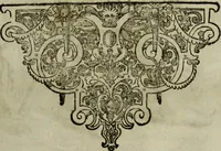 An illustration from Mausoleum potentissimorum ac gloriosissimorum Regni Apostolici regum & primorum militantis Ungariae ducum : vindicatis è mortuali pulvere reliquiis ad gratam apud posteros memoriam, à pIo et IVsto patrIae DoLore ereCtVM : cum versione operis Germanicâ (1664)
