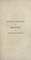 An illustration from Maxims and hints on angling, chess, shooting, and other matters : also, miseries of fishing ; with wood-cuts (1842)