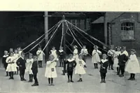An illustration from May-pole exercises : a collection of exercises compiled for the use of teachers in infant schools