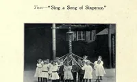An illustration from May-pole exercises : a collection of exercises compiled for the use of teachers in infant schools