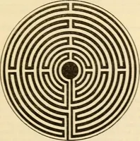 Picture 28 of 122 from Mazes and labyrinths : a general account of their history and developments (1922), leaf 106