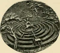 An illustration from Mazes and labyrinths : a general account of their history and developments (1922)