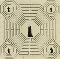 Picture 36 of 122 from Mazes and labyrinths : a general account of their history and developments (1922), leaf 115