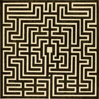 Picture 40 of 122 from Mazes and labyrinths : a general account of their history and developments (1922), leaf 120