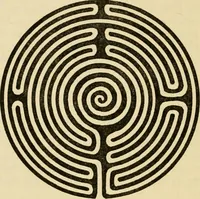 An illustration from Mazes and labyrinths : a general account of their history and developments (1922)