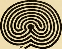 An illustration from Mazes and labyrinths : a general account of their history and developments (1922)
