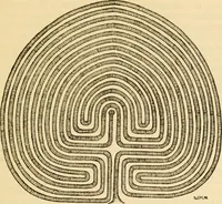 Picture 55 of 122 from Mazes and labyrinths : a general account of their history and developments (1922), leaf 150
