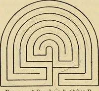 Picture 56 of 122 from Mazes and labyrinths : a general account of their history and developments (1922), leaf 155