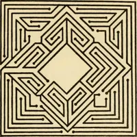 Picture 82 of 122 from Mazes and labyrinths : a general account of their history and developments (1922), leaf 196