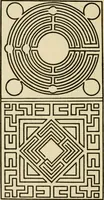 An illustration from Mazes and labyrinths : a general account of their history and developments (1922)