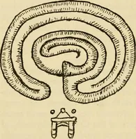 Picture 106 of 122 from Mazes and labyrinths : a general account of their history and developments (1922), leaf 243