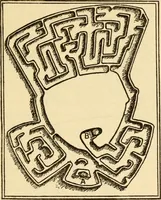Picture 118 of 122 from Mazes and labyrinths : a general account of their history and developments (1922), leaf 298