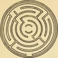 Picture 121 of 122 from Mazes and labyrinths : a general account of their history and developments (1922), leaf 300