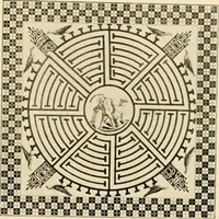 An illustration from Mazes and labyrinths : a general account of their history and developments (1922)