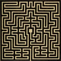 Picture 42 of 128 from Mazes and labyrinths; a general account of their history and developments (1922), leaf 118