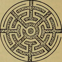 An illustration from Mazes and labyrinths; a general account of their history and developments (1922)