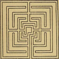Picture 69 of 128 from Mazes and labyrinths; a general account of their history and developments (1922), leaf 176