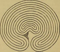 Picture 104 of 128 from Mazes and labyrinths; a general account of their history and developments (1922), leaf 233