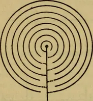 Picture 115 of 128 from Mazes and labyrinths; a general account of their history and developments (1922), leaf 275