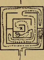 Picture 126 of 128 from Mazes and labyrinths; a general account of their history and developments (1922), leaf 299