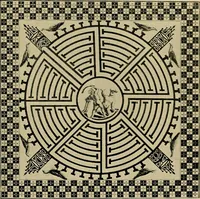 Picture 25 of 128 from Mazes and labyrinths; a general account of their history and developments (1922), leaf 94