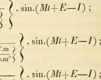 An illustration from Mécanique céleste (1829)