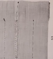 An illustration from The measurement of certain elements of hand sewing (1919)