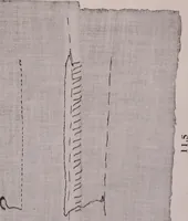 An illustration from The measurement of certain elements of hand sewing (1919)