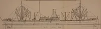 An illustration from Measurement of vessels for the Panama canal (1913)