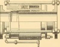 An illustration from Mechanical appliances, mechanical movements and novelties of construction; a complete work and a continuation, as a second volume, of the author's book entitled "Mechanical movements, powers and devices" ... including an explanatory chapter on the leading conceptions of perpetual motion existing during the past three centuries (1910)