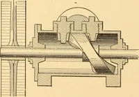 An illustration from Mechanical appliances, mechanical movements and novelties of construction; a complete work and a continuation, as a second volume, of the author's book entitled "Mechanical movements, powers and devices" ... including an explanatory chapter on the leading conceptions of perpetual motion existing during the past three centuries (1910)